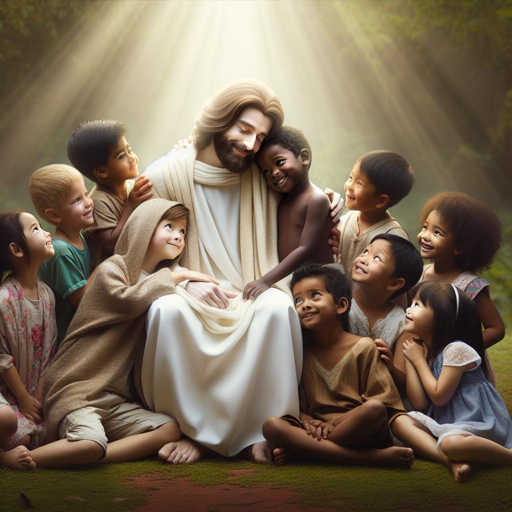 'Jesus'' Love for Children: Embracing His Compassionate Heart'