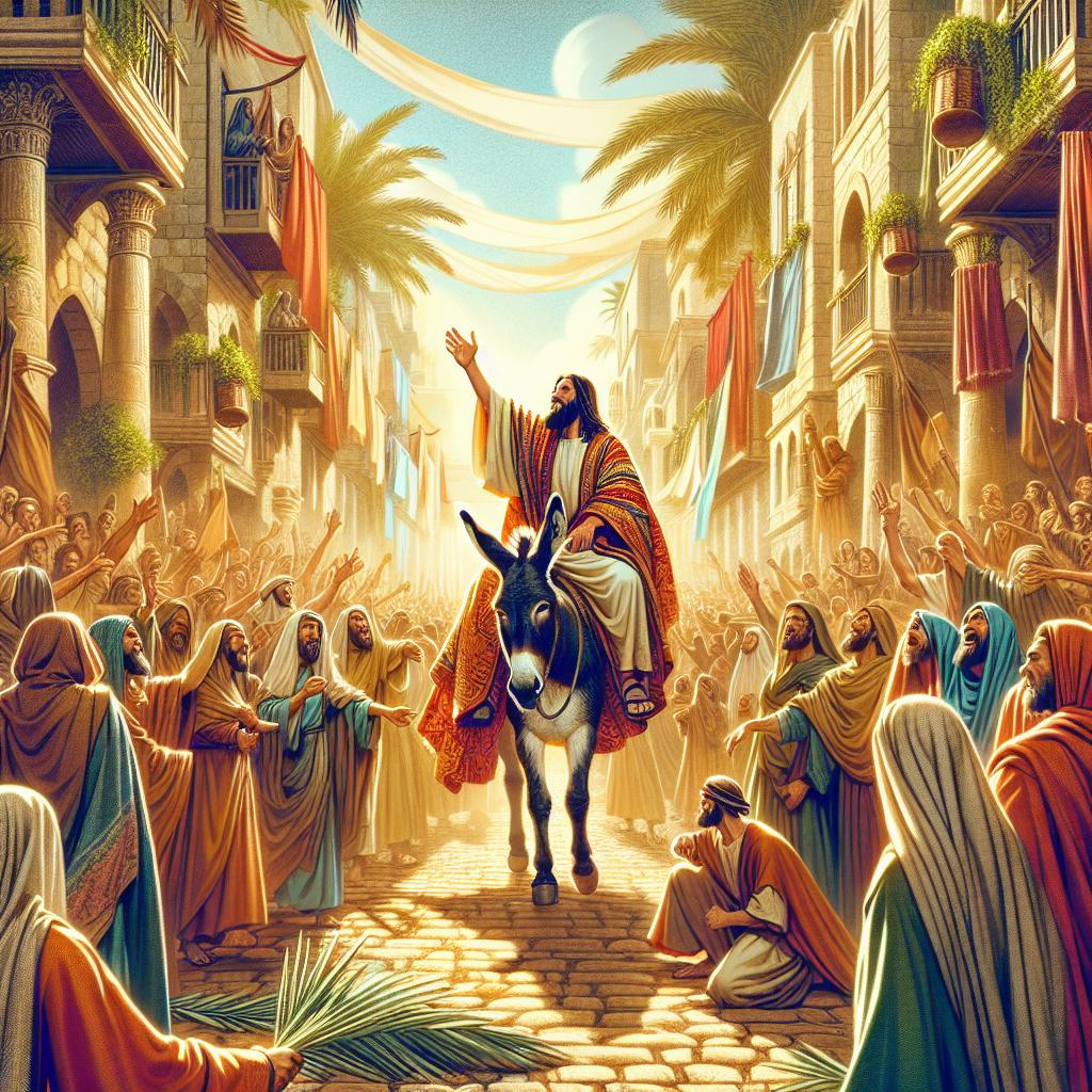 'Divine Triumphal Entry: Unveiling the Ultimate Christian Victory'