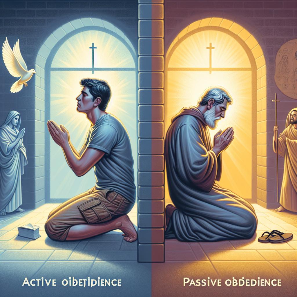 'Unlocking the Power of Active Passive Obedience in Christianity: A Comprehensive Guide'