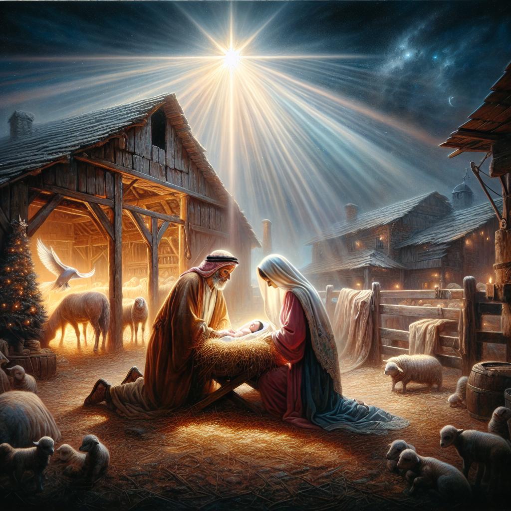 'The Miraculous Birth of Jesus: Unveiling the Divine Arrival'