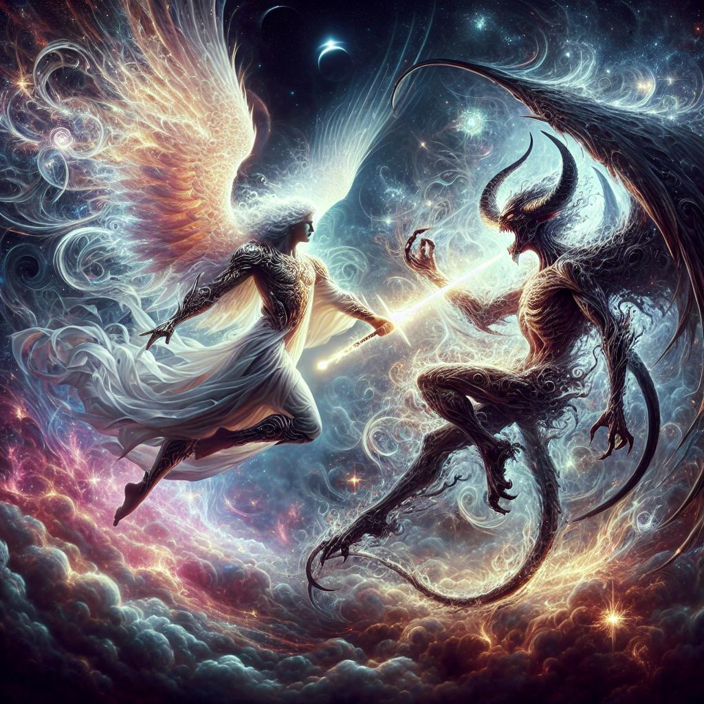 'Angels vs. Demons: The Epic Spiritual Battle Unveiled'