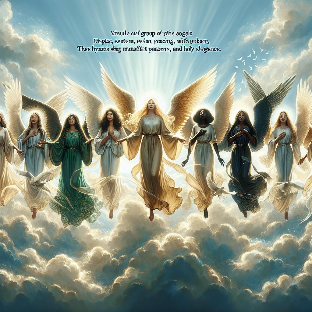 'Angels Sing: Heavenly Melodies Revealed in Christian Worship'
